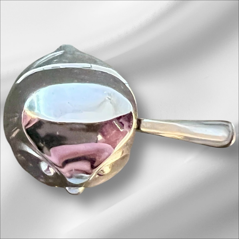 VTG William A Rogers Owl Saltcellar Silver Plate in Original Box w/Spoon 2” - Picture 7 of 16